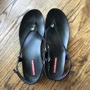 Prada Sandals - vernice ribbon